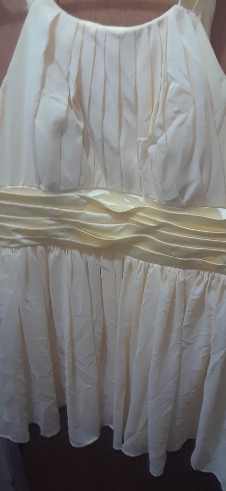 MAKE OFFER! Yellow plus size bridesmaid dress